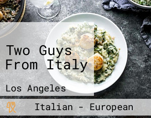 Two Guys From Italy