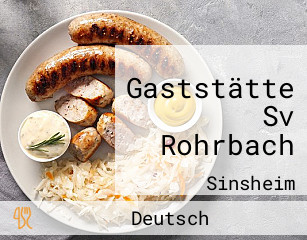 Gaststätte Sv Rohrbach