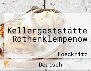 Kellergaststätte Rothenklempenow