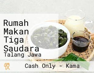 Rumah Makan Tiga Saudara