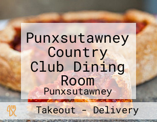 Punxsutawney Country Club Dining Room