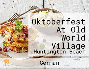 Oktoberfest At Old World Village