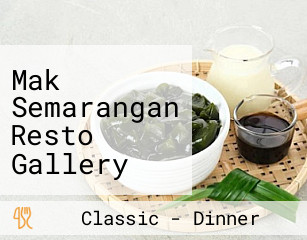 Mak Semarangan Resto Gallery Coffee Halal Food Dekat Terdekat