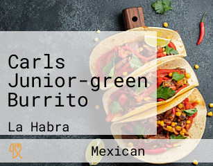 Carls Junior-green Burrito