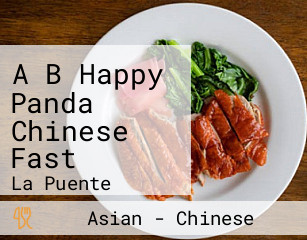 A B Happy Panda Chinese Fast