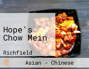 Hope's Chow Mein