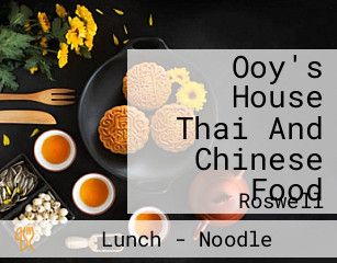 Ooy's House Thai And Chinese Food
