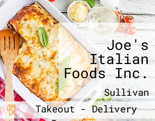 Joe's Italian Foods Inc.
