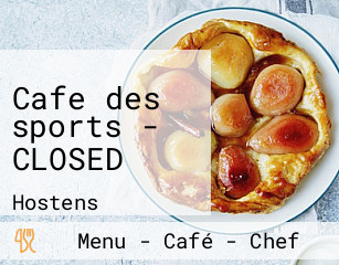 Cafe des sports