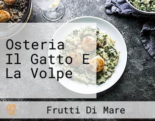 Osteria Il Gatto E La Volpe