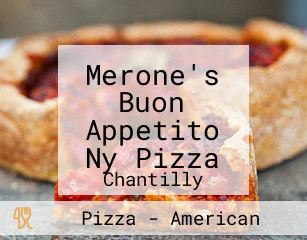 Merone's Buon Appetito Ny Pizza