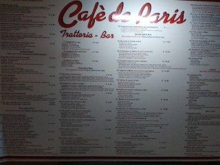 Trattoria Cafè De Paris