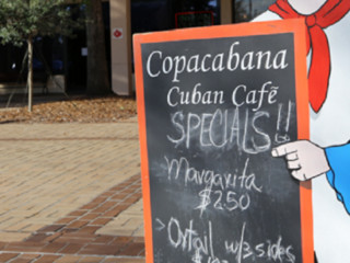 Copacabana Cuban Cafe.