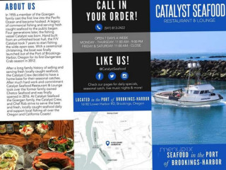 Catalyst Seafood Lounge