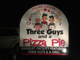 Three Guys And A Pizza Pie