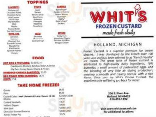 Whit's Frozen Custard Of Holland, Mi