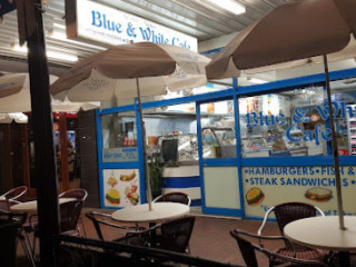 Blue & White Cafe