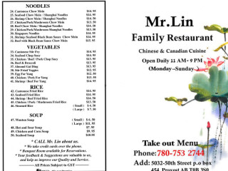 Mr Lin Family Restaurant