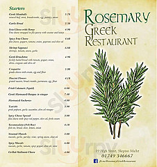 Rosemary Greek