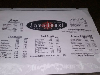 Java Quest Coffee Tea