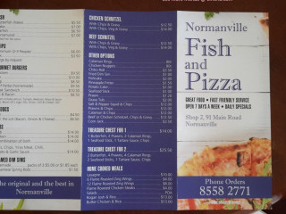 Normanville Fish Shop Pizza