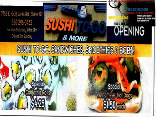 Sushi To Go More