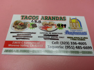 Taco's Arandas