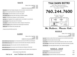 Thai Dawn Bistro