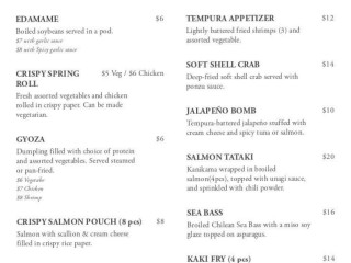 Yellowtail Sushi And Asian Kitchen