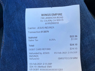 Wings Empire El Cajon