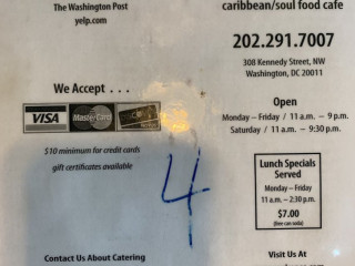 Andrene's Caribbean And Soul Food Carryout
