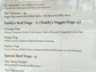 Daddy's Hot Dogs Food Stand