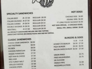 Kenney D's Chicago Style Sandwiches