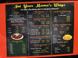 Not Your Mamas Wings
