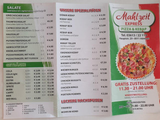 Mahlzeit Express Pizza Und Kebap