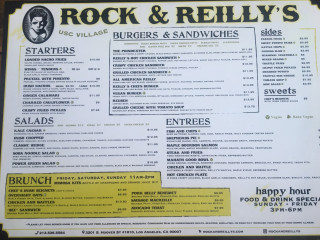 Rock Reilly's Usc Village Restaurant Bar Dine In Outdoor Dining