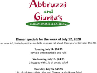 Abbruzzi Giunta's Italian Market