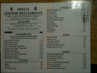Mings Chinese