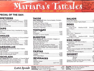 Mariana's Tamales