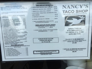 Nancys Taco Shop