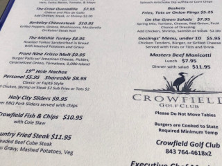 Crowfield Golf Club And Grill