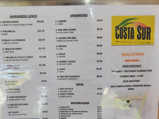 Costa Sur Cuban Cafe