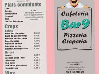 Cafeteria Bar9 Pizzeria Creperia