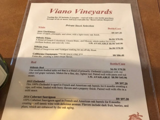 Viano Winery Vineyards