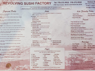 Revolving Sushi Factory