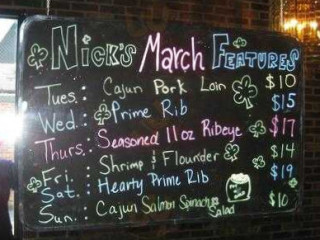 Nick's Restaurant & Lounge.