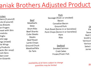 Urbaniak Brothers Quality Meat