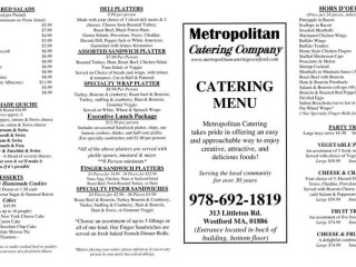 Metropolitan Catering