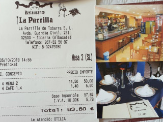 Restaurante La Parrilla De Tobarra
