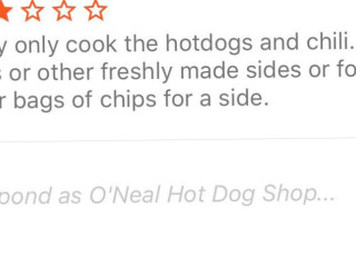 O'neal Hot Dog Shop